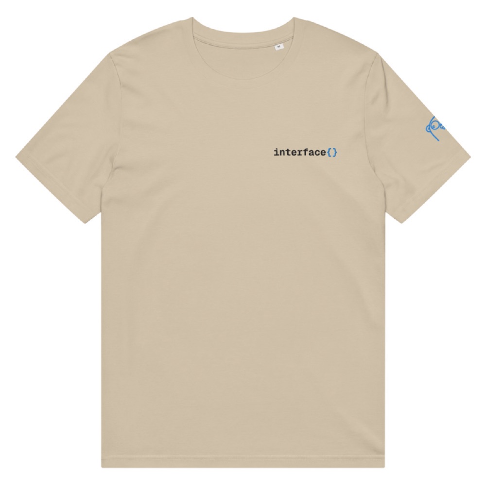 interface{} · Camiseta ligera · Arena